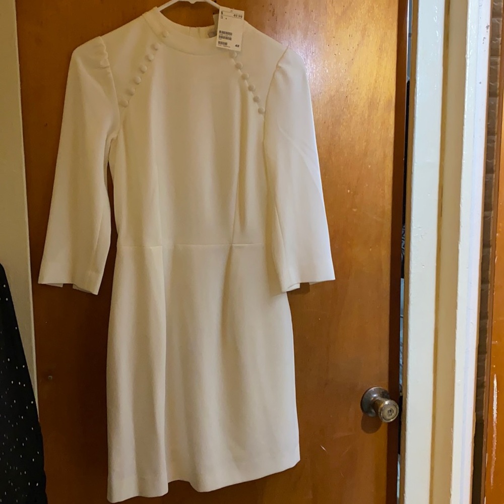 H&M mock neck dress dress